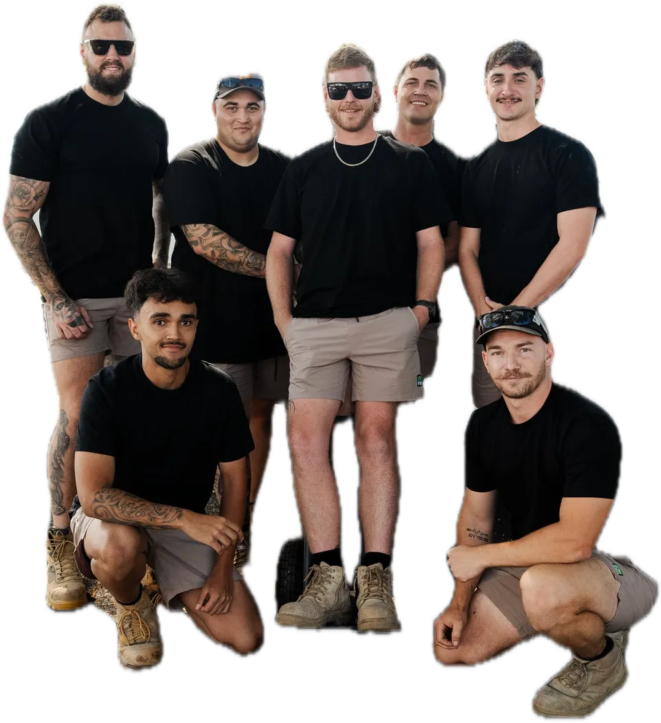 Newstead Hot Water Services team